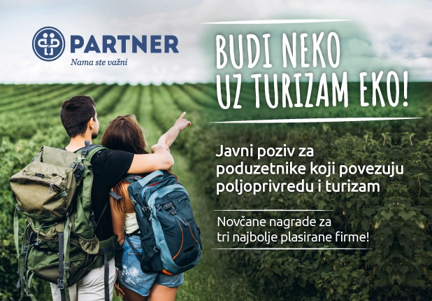 Javni poziv za dostavu prijava BUDI NEKO – UZ TURIZAM EKO